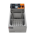 Fryer électrique en acier inoxydable 6L